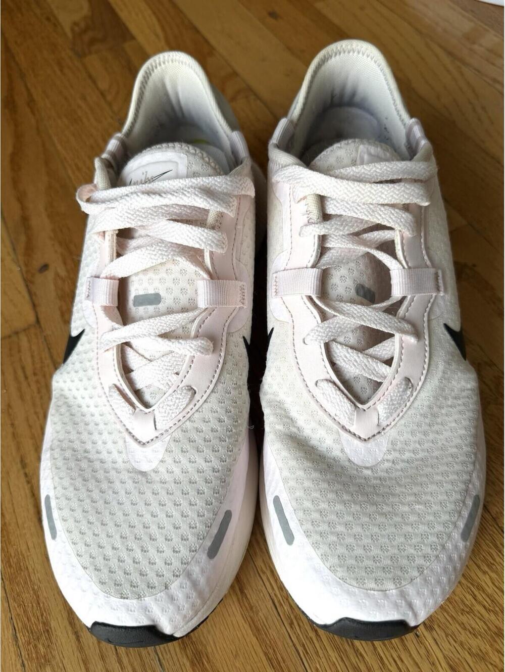 Nike Reposto White Pink Black Running Shoes CZ5630-602 Women’s Size 12
